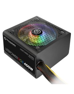 Блок питания ATX Litepower RGB 450W 230V PS LTP 0450NHSANE 1 450W v2 3 A PFC 80 Plus вентилятор d120 Thermaltake