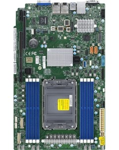 Материнская плата MBD X12SPW TF O LGA4189 C621A 8 DDR4 3200 10 SATA 6G RAID M 2 3 PCIE 2 10Glan VGA  Supermicro