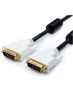 Кабель DVI AT9149 5 0м DVI D Dual link 24 pin 2 феррита пакет Atcom