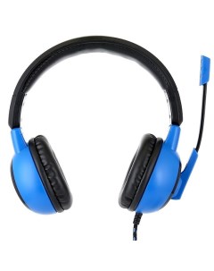 Гарнитура MHS G50 игровая черный синий регулятор громкости откл микрофона кабель 2 5м Gembird