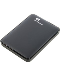 Внешний диск HDD 2 5 WDBUZG0010BBK WESN 1TB Elements USB 3 0 черный Western digital