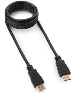 Кабель интерфейсный HDMI HDMI M M 3м v2 0 позолоч разъемы черный пакет Гарнизон