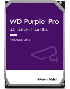 Жесткий диск 10TB SATA 6Gb s WD101PURP WD Purple Pro 3 5 7200rpm 256MB Western digital