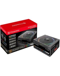 Блок питания ATX Smart Pro RGB 750W PS SPR 0750FPCBEU R Полностью модульный 80Plus Bronze RTL Thermaltake