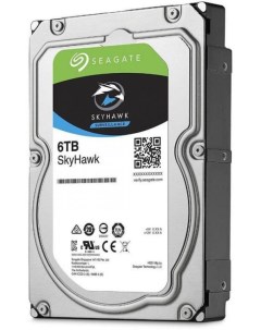 Жесткий диск 6TB SATA 6Gb s ST6000VX001 3 5 SkyHawk Surveillance 5400rpm 256MB Bulk Seagate