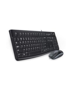Клавиатура и мышь MK120 920 002561 black USB RTL Logitech