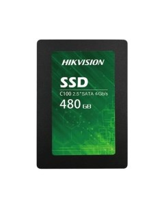 Накопитель SSD 2 5 HS SSD C100 480G C100 480GB SATA 6Gb s TLC 520 400MB s IOPS 50K 30K MTBF 2M 7mm Hikvision