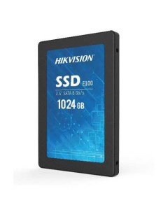 Накопитель SSD 2 5 HS SSD E100 1024G E100 1TB SATA 6Gb s TLC 560 500MB s IOPS 76K 76K MTBF 2M 7mm Hikvision
