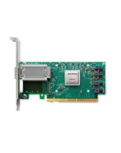 Сетевая карта MCX515A CCAT ConnectX 5 EN 100GbE single port QSFP28 PCIe3 0 x16 tall bracket ROHS R6 Mellanox technologies
