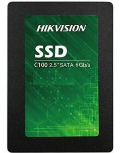 Накопитель SSD 2 5 HS SSD C100 1920G C100 1 92TB SATA 6Gb s TLC 530 420MB s IOPS 52K 30K MTBF 2M 7mm Hikvision