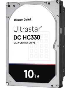Жесткий диск 10TB SATA 6Gb s 0B42266 WUS721010ALE6L4 Ultrastar DC HC330 3 5 7200rpm 256MB Western digital
