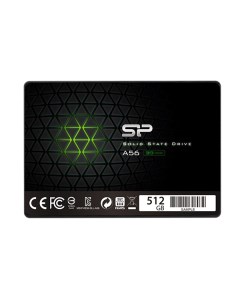 Накопитель SSD 2 5 SP512GBSS3A56A25 Ace A56 512GB 3D NAND TLC 560 530MBs 7mm черный Silicon power