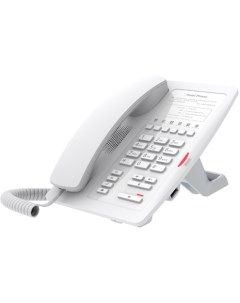 Телефон VoiceIP H3 white 2 порта 10 100 Мбит PoE сменные панели логотипов без дисплея без б п Fanvil