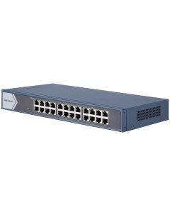 Коммутатор DS 3E0524 E B 24 RJ45 1000M 23й и 24й Uplink порты таблица MAC адресов на 8000 записей пр Hikvision