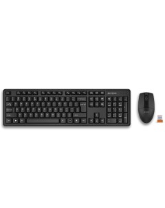 Клавиатура и мышь Wireless 3330N клав черная мышь черная USB Multimedia 1599046 A4tech