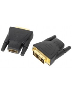 Переходник DVI HDMI A HDMI DVI 2 19M 19F золотые разъемы пакет Cablexpert