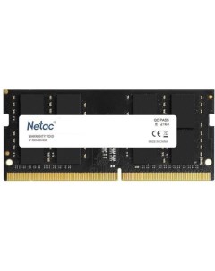 Модуль памяти SODIMM DDR4 16GB NTBSD4N26SP 16 PC21300 2666Mhz Netac