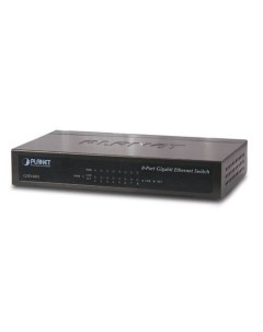Коммутатор GSD 803 8x10 100 1000 Мбит с RJ45 Ethernet Planet