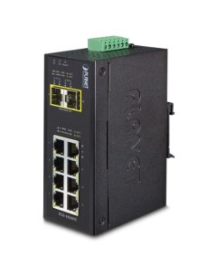 Коммутатор IGS 1020TF IP30 промышленный 10 портовый full Gigabit Ethernet Planet