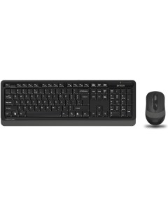 Клавиатура и мышь Wireless FG1010 GREY черно серые USB 1147570 A4tech