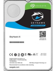 Жесткий диск 14TB SATA 6Gb s ST14000VE0008 3 5 SkyHawk AI 7200rpm 256MB Seagate