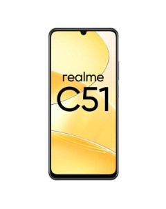 Смартфон realme C51 4 64GB Black carbon C51 4 64GB Black carbon Realme