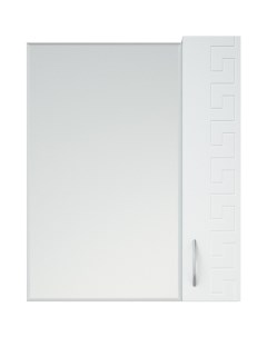 Зеркало со шкафом Олимп 50 SD 00000695 Белое Corozo