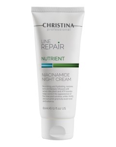 Восстанавливающий ночной крем для лица с ретинолом Line Repair Nutrient Niacinamide Night Cream 60мл Christina