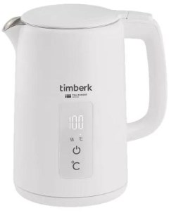 Чайник электрический T EK21S02 2200 Вт белый 1 5 л металл пластик Timberk
