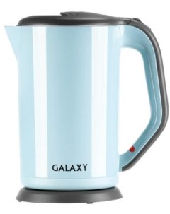 Чайник электрический GL0330 BLUE 2000 Вт голубой 1 7 л металл пластик Galaxy
