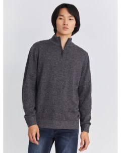 Вязаный свитер с воротником на молнии Zolla