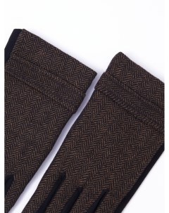 Тёплые тканевые перчатки из шерсти с экомехом и функцией Touch Screen Zolla
