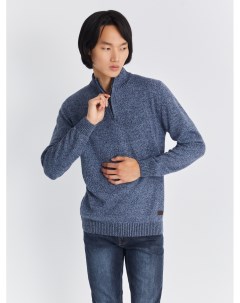 Вязаный свитер с воротником на молнии Zolla