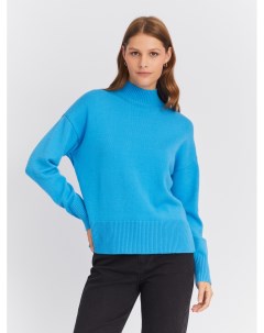 Вязаный свитер с воротником стойкой Zolla