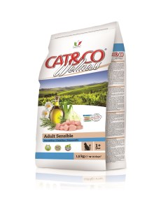Adult Sensible корм для кошек с чувствительным пищеварением Рыба и рис 1 5 кг Wellness cat&co