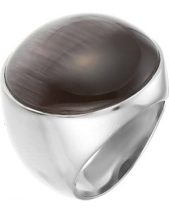 Кольцо со стеклом из серебра Element47