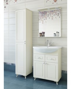 Мебель для ванной комнаты Софи 65 см напольная белая Sanflor