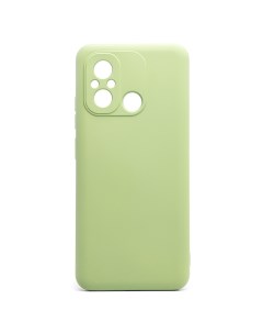 Чехол для Xiaomi Redmi 12C 22120RN86G силиконовый Soft Touch 4 светло зеленый Promise mobile