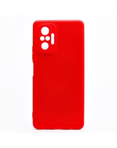 Чехол для Xiaomi Redmi Note 10 Pro M2101K6G силиконовый Soft Touch 2 красный Promise mobile