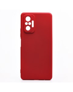Чехол для Xiaomi Redmi Note 10 Pro M2101K6G силиконовый Soft Touch 2 бордовый Promise mobile