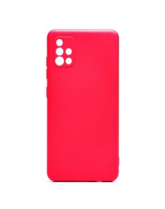 Чехол для Samsung SM A515F Galaxy A51 силиконовый Soft Touch 4 розовый Promise mobile
