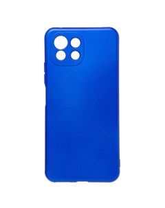 Чехол для Xiaomi Mi 11 Lite Mi 11 Lite 5G силиконовый Soft Touch 4 темно синий Promise mobile