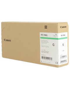 Картридж для струйного принтера PFI 706 G зеленый зеленый Canon