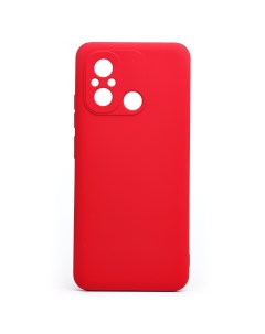 Чехол для Xiaomi Redmi 12C 22120RN86G силиконовый Soft Touch 4 красный Promise mobile