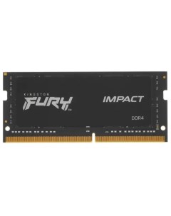 Оперативная память Fury Impact 32Gb DDR4 3200MHz SO DIMM KF432S20IB 32 Kingston