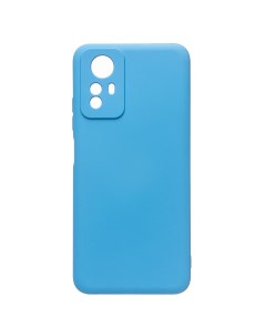 Чехол для Xiaomi Redmi Note 12S 23030RAC7Y силиконовый Soft Touch 4 голубой Promise mobile