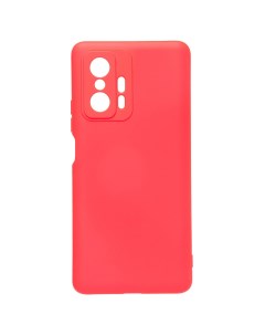 Чехол для Xiaomi 11T 21081111RG 11T Pro 2107113SG силиконовый Soft Touch розовый Promise mobile