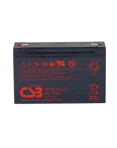 Аккумулятор для ИБП GP6120 12 А ч 6 В GP6120 Csb