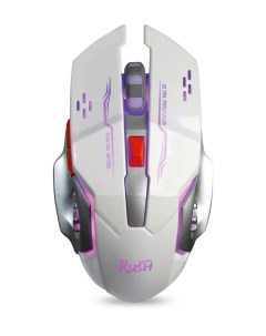 Проводная игровая мышь RUSH Avatar белый Smartbuy