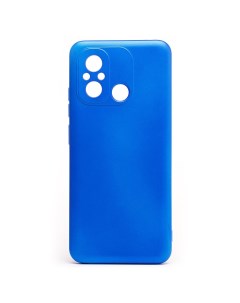 Чехол для Xiaomi Redmi 12C 22120RN86G силиконовый Soft Touch 4 темно синий Promise mobile
